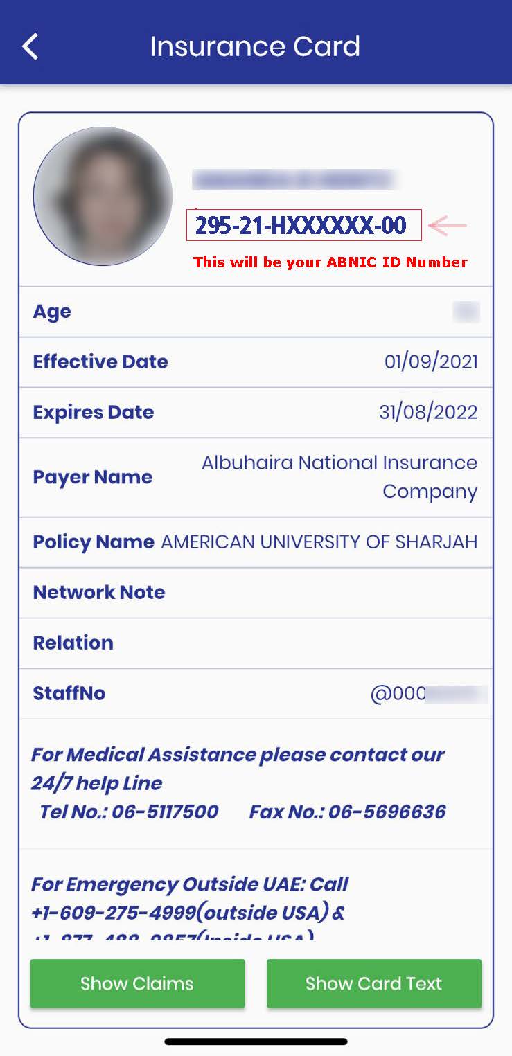 Insurance Card