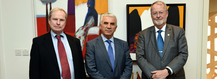 American University of Iraq official visits AUS | American University ...