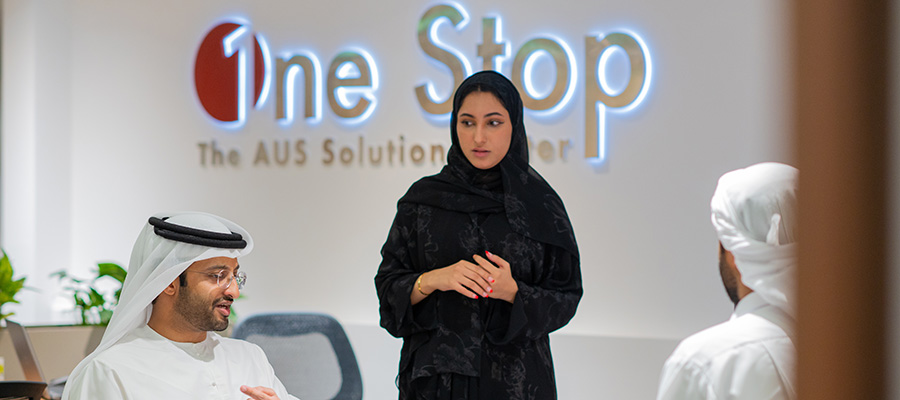 One stop - the AUS solution center | American University of Sharjah