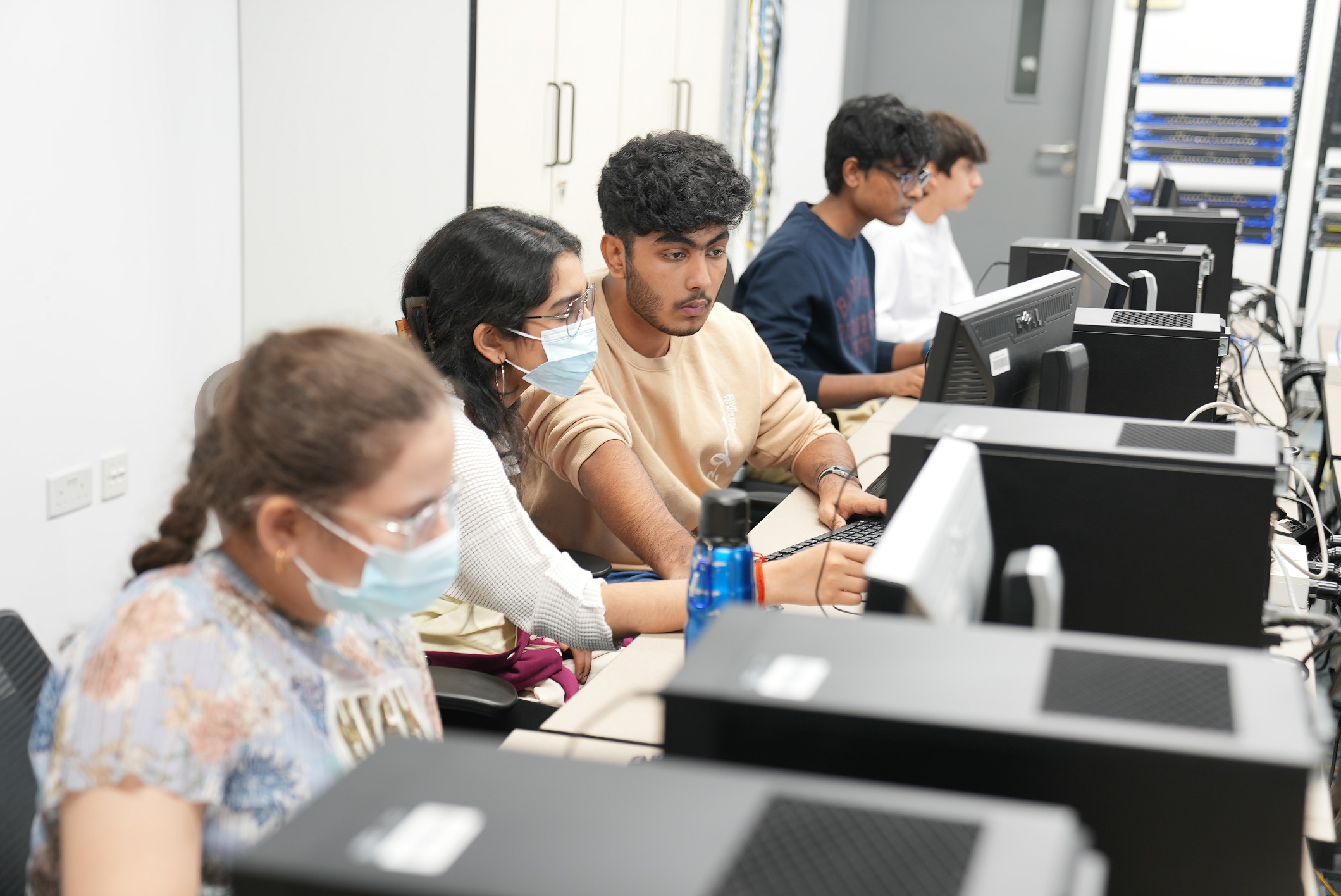High school students perform hands-on coding experiments in 15TH AUS ...
