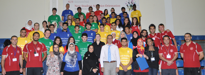New Student Athletics Orientation held at AUS | American University of ...