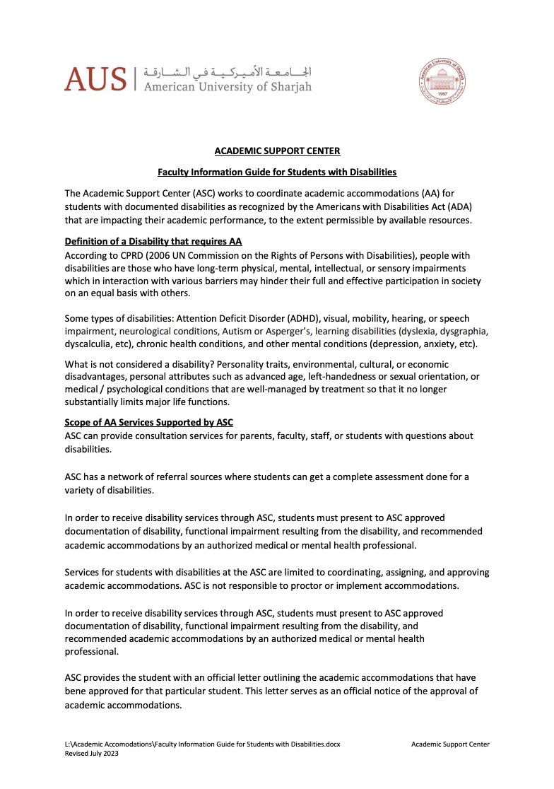 <span class="field-content"><a href="/resources/guide-faculty-information-for-students-with-disabilities">Guide | Faculty Information for Students with Disabilities</a></span>